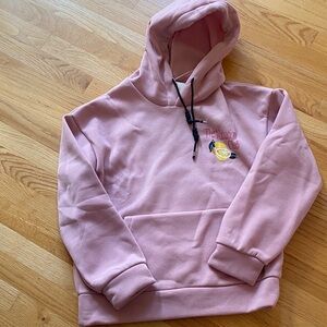 Made in Italy Pink Hoodie.